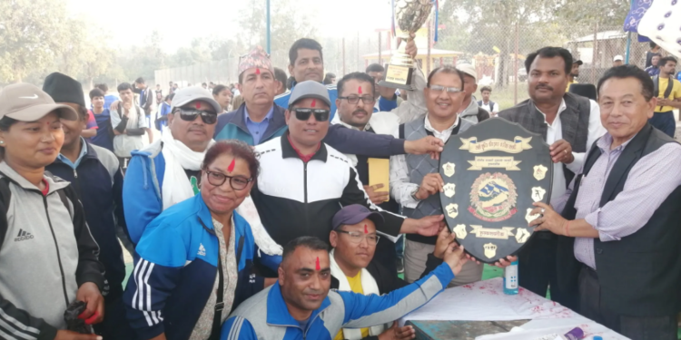 बाणगंगालाई राष्ट्रपति रनिङ्ग शिल्ड प्रतियोगीताको उपाधि