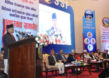 वैदेशिक रोजगारीमा जाने युवालाई दुःख दिने कार्य स्वीकार्य छैन : प्रधानमन्त्री दाहाल