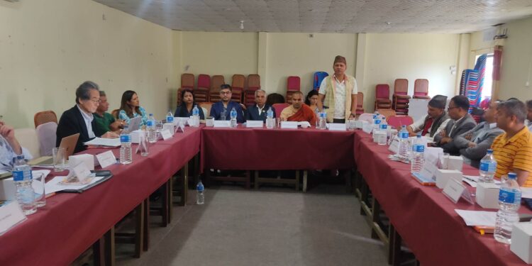 तिलौराकोटलाई विश्व सम्पदा सूचीमा सूचीकृतका लागि विज्ञसँग छलफल