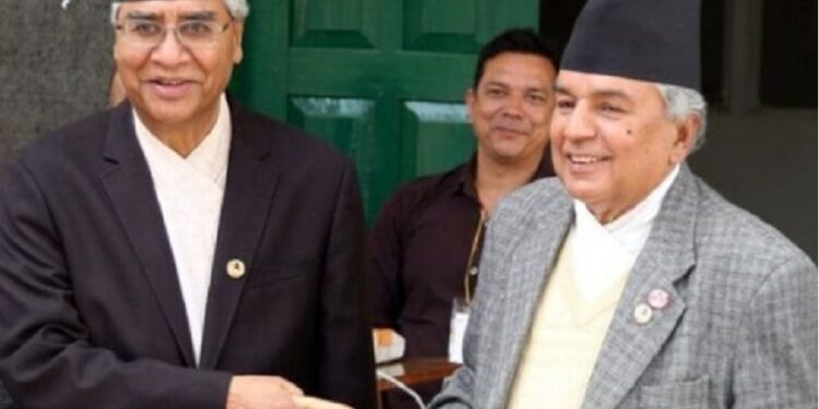 सभापति देउवाको नवनिर्वाचित राष्ट्रपति पौडेललाई बधाई