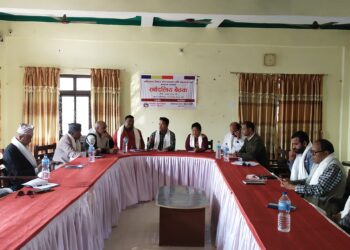 सर्वदलिय बैठकद्धारा कपिलबस्तु विकास कोष गठन गर्न राजनितिक दल प्रतिबद्ध
