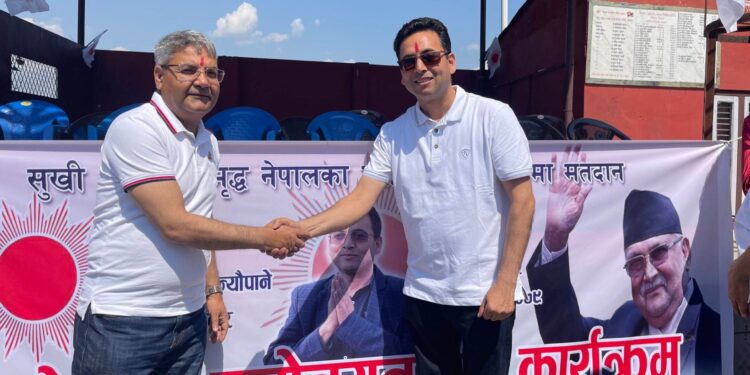 चितवन उपनिर्वाचन : केन्द्रीय नेता भोट माग्दै टोल–टोलमा