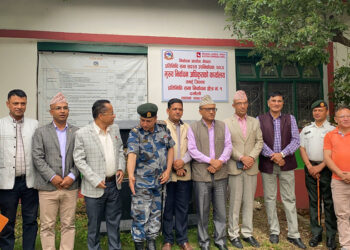 उपनिर्वाचनका लागि तनहुँमा मुख्य निर्वाचन अधिकृतको कार्यालय स्थापना