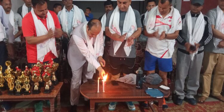 दोश्रो नगर स्तरीय मेयर कप डबल्स ब्याडमिन्टन प्रतियोगीता सुरु