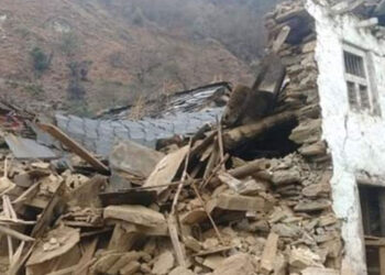 भूकम्पले बाजुराका २३ घरमा पूर्ण क्षति