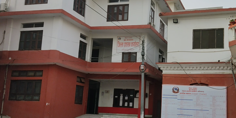 राहदानीको अनलाईन फाराम कार्यालयबाट भर्ने