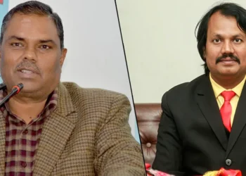उपेन्द्रलाई बधाई दिदै सीकेले भने-‘३४ जना उम्मेदवारमध्ये एउटाले न जित्ने हो’