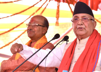 घेराबन्दी तोडेर एमाले अगाडि बढिरहेको छ : अध्यक्ष ओली