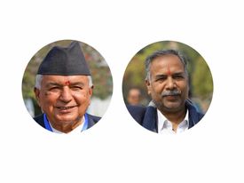 राष्ट्रपति पौडेललाई भेटेर उपराष्ट्रपति यादवले लिए स्वास्थ्य अवस्थाबारे जानकारी