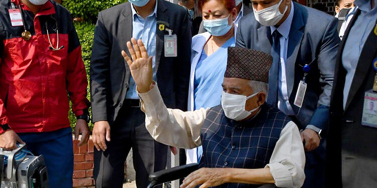 राष्ट्रपति पौडेललाई थप उपचारका लागि भारत लगियो