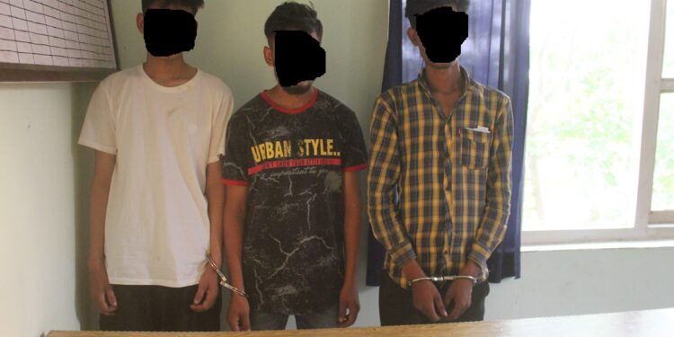 कपिलबस्तुमा लागु औषध सहित तिन जना पक्राउ