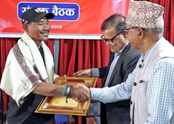 कीर्तिमानी आरोही बुढामगरलाई माओवादीको सम्मान