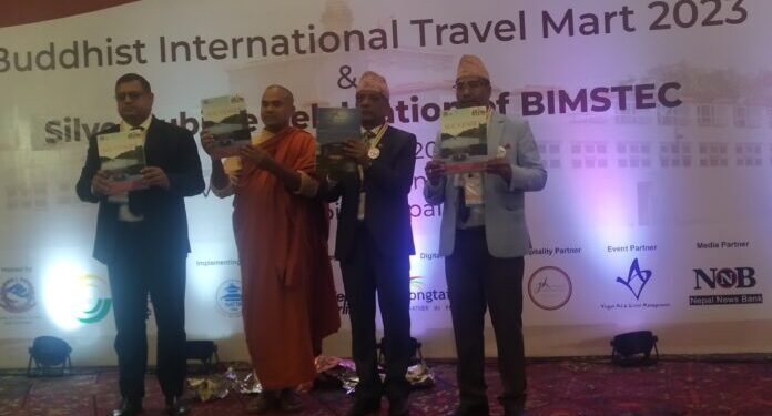 सात बुँदे घोषणापत्र जारी गर्दै अन्तर्राष्ट्रिय बुद्धिष्ट ट्राभल मार्ट सम्पन्न