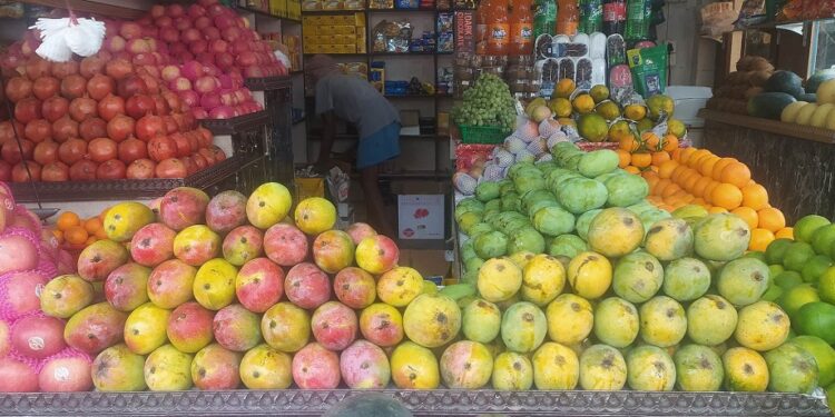 विषादी प्रयोग गरिएका आँप छ्यापछ्याप्ती