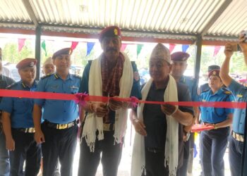 बुद्धभुमिको बुढ्ढीमा प्रहरी चौकीको स्थापना