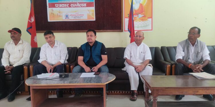 प्राचिन बुद्धनगरीमा छैठो मेयर कप क्रिकेट प्रतियोगीता हुदै
