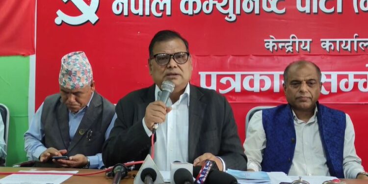 लडाकु शिविरमा अनियमितता भएको छैन : माओवादी केन्द्र