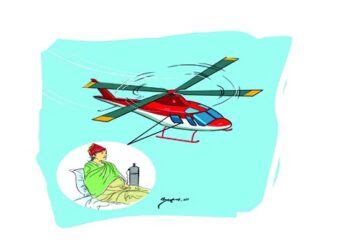 सुत्केरीको उद्धारका लागि हेलिकप्टर