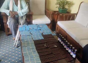 नवलपरासीमा लागु औषध सहित एक जना पक्राउ