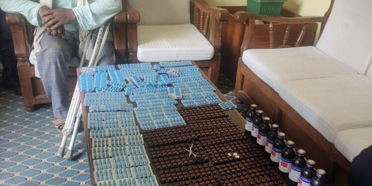 नवलपरासीमा लागु औषध सहित एक जना पक्राउ