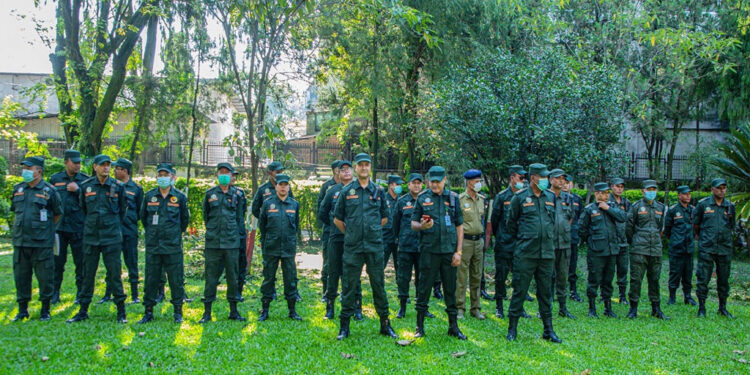 नगर प्रहरीको दरबन्दी थप्दै काठमाडौँ महानगर