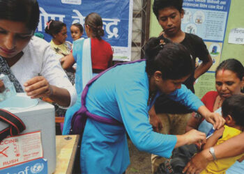 तनहुँ पूर्ण खोप सुनिश्चित जिल्ला घोषणा