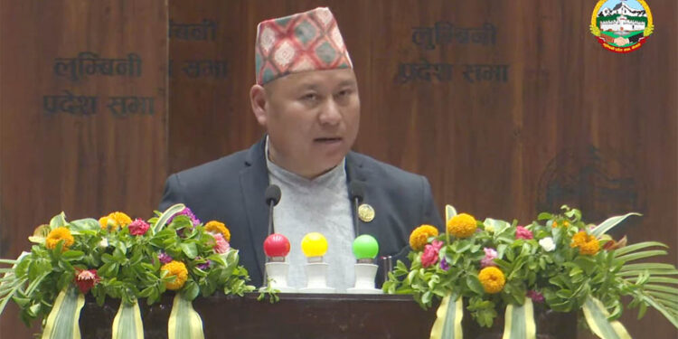 लुम्बिनी प्रदेशको बजेट ४० अर्ब ४७ करोड