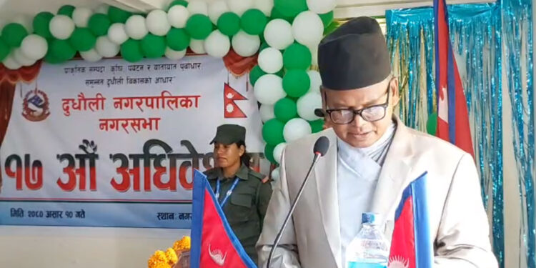 सिन्धुलीको छ स्थानीय तहको बजेट सार्वजनिक