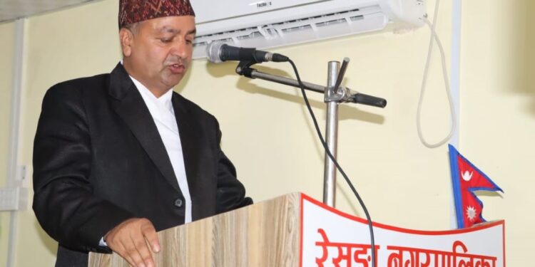 रेसुङ्गा नगरपालिकाको बजेट करिब ७२ करोड