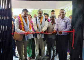 स्वास्थ्य चौकी र बर्थिङ सेन्टरको उद्घाटन