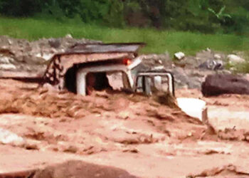 पाँचथरमा बाढीले २६ ड्रम डिजल बगायो