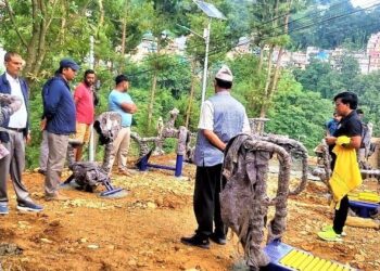 सरस्वती डाँडामा व्यायमशाला निर्माण