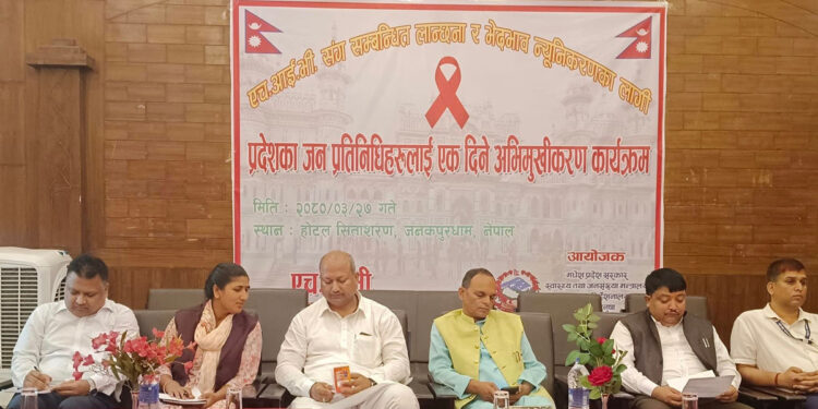 मधेशमा ९५ प्रतिशत ‘एचआइभी’ सङ्क्रमित औषधि सेवनको पहुँचमा