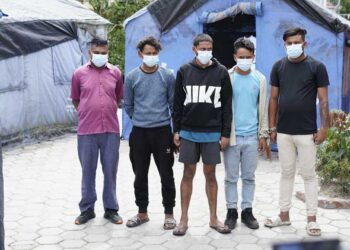 काठमाडौंको मर्निङ वाकमा लुटपाट : पाँच जना पक्राउ