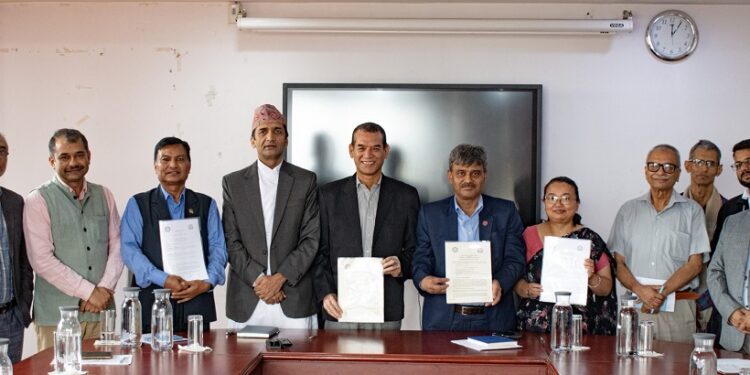 काठमाडौं विश्वविद्यालय र मधेश विश्वविद्यालय बीच सहकार्य
