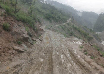 मार्तडी-कोल्टी सडक अवरुद्ध
