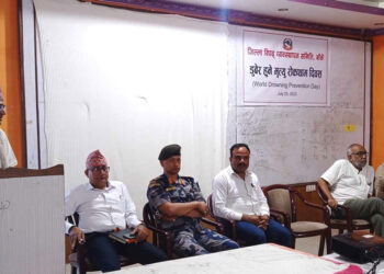 पानीमा डुबेर वार्षिक ३२ जनाको मृत्यु