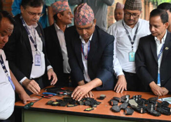 ब्रेक शुमा ल्याइएको सुनको परिमाण ६० किलो ७८९ ग्राम