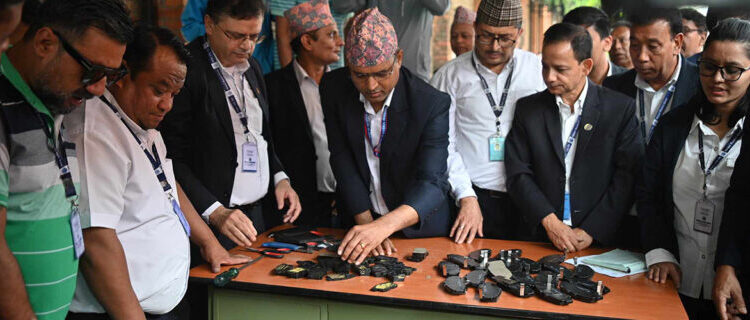 ब्रेक शुमा ल्याइएको सुनको परिमाण ६० किलो ७८९ ग्राम