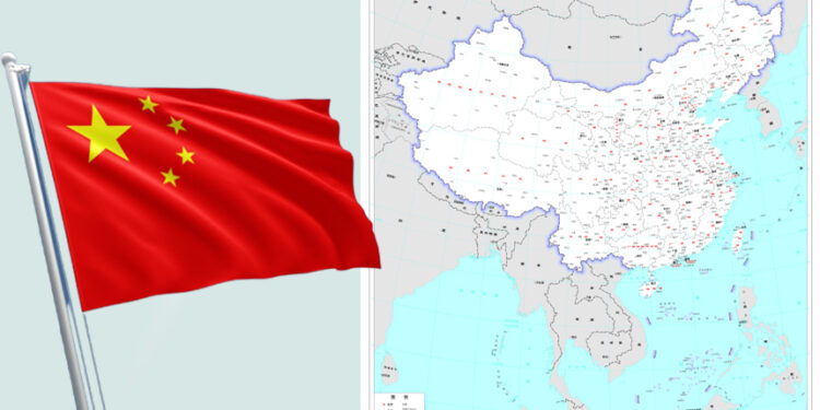 चीनले नयाँ नक्सामा भारतको अरुणाचल प्रदेशलाई समेट्यो
