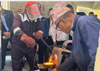 तस्करबाट बरामद ६० किलो सुन उच्च गुणस्तरको