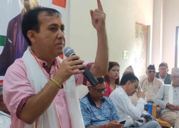 निर्दोष मान्छेलाई फसाउन र भ्रष्ट्राचारीलाई जोगाउन नहुने ः कांग्रेस महामन्त्री शर्मा