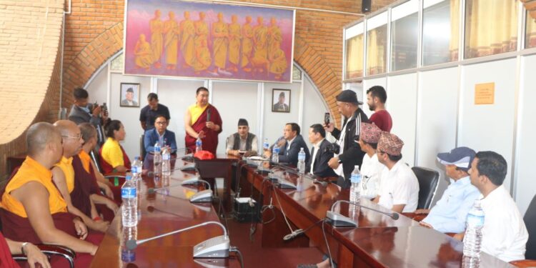 विकास कोषका उपाध्यक्ष लामाद्वारा पदभार ग्रहण