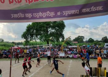 गुठी सुर्यपुरामा तेस्रो वडा अध्यक्ष कप भलिवल प्रतियोगिता सम्पन्न