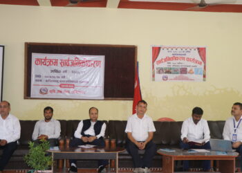 कृषि ज्ञान केन्द्र र भेटनरी अस्पतालको बजेट सार्वजनिकीकरण कार्यक्रम