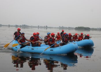 जगदिशपुरमा जल उद्धार नमुना अभ्यास