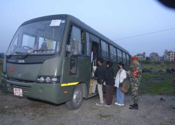 कर्मचारीलाई दशैँमा घर जान सेना र सशस्त्रका गाडी सुविधा