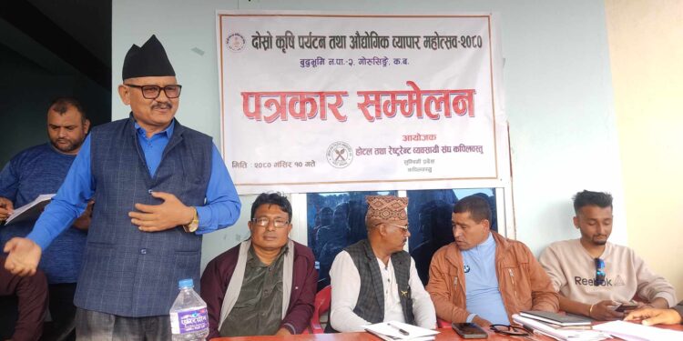बुद्धभुमि महोत्सवमा स्थानीय हस्तकलाका सामाग्रीलाई निःशुल्क स्टल