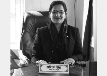भूकम्पमा परी नलगाढ नगरपालिकाकी उपप्रमुखको मृत्यु