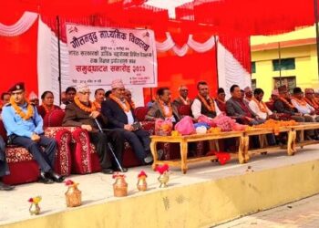 भारतको सहयोगमा विद्यालय भवन निर्माण